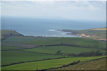 SY9179 : View to Kimmeridge Bay by N Chadwick