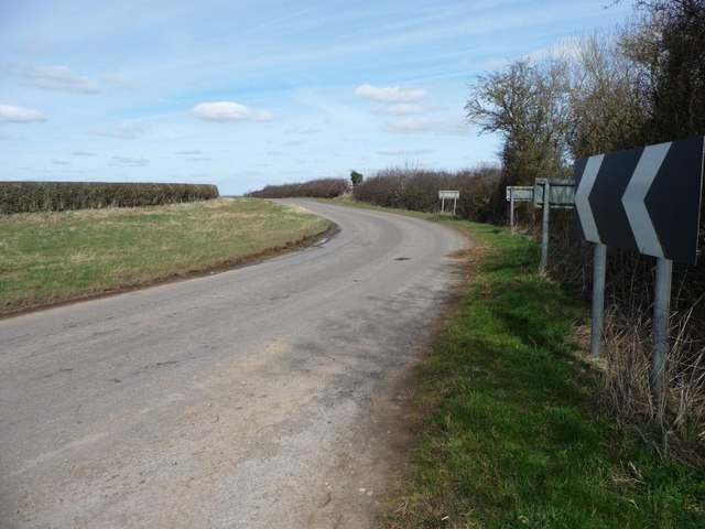 Anonymous lane at a 73 metre spot height
