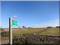 Public Footpath, Oving Hill Farm