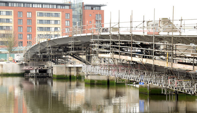 New Lagan weir footbridge, Belfast - April 2015(6)