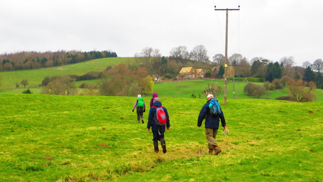 Walking towards Cathole from the south