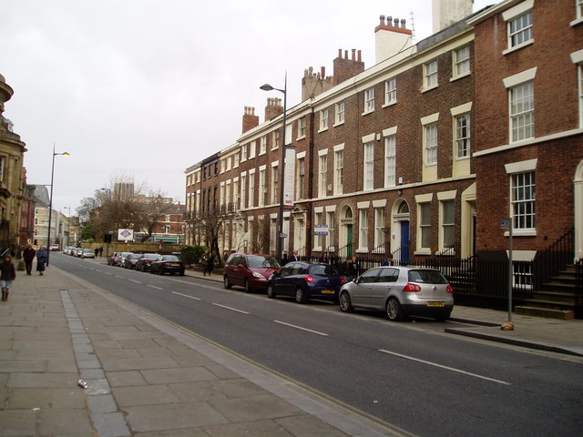 Terraced houses in Hope Street