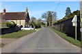 Bicester Road in Stratton Audley