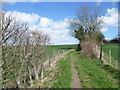 Path near Highland Court Farm