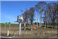 Road junction at New Fowlis