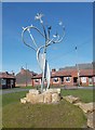 Metal sculpture - Micklegate Square