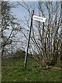 TG2001 : Roadsign on Gowthorpe Lane by Geographer