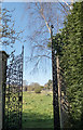 Gateway to Walled Garden, Trent Park, Cockfosters, Hertfordshire