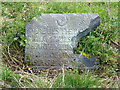 SK6630 : Kinoulton Old Churchyard - Belvoir Angel headstone by Alan Murray-Rust