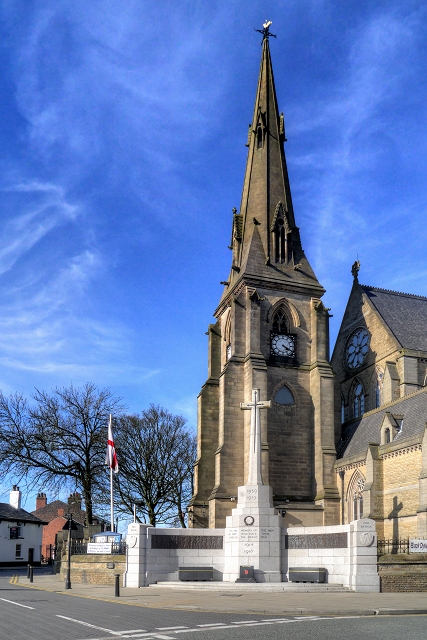 Bury War Memorial and Parish Church