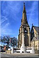 SD8010 : Bury War Memorial and Parish Church by David Dixon