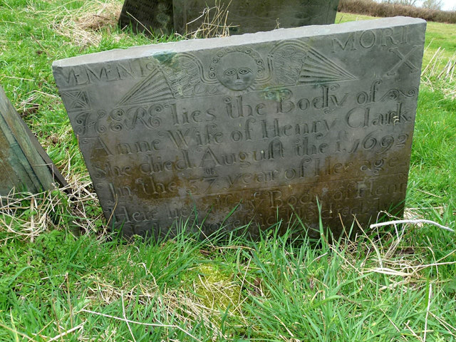 Kinoulton Old Churchyard - Belvoir Angel headstone