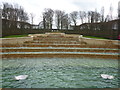 NU1913 : The Alnwick Garden : View Up Cascade by Richard West