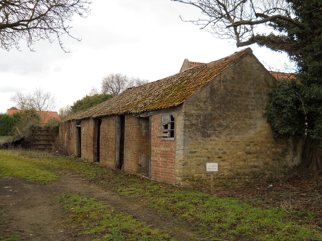 Derelict barn on Church Street, Northborough