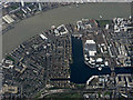 TQ3779 : Isle of Dogs from the air by Thomas Nugent
