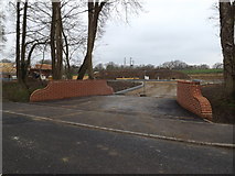TM2363 : Building site entrance off the A1120 by Geographer