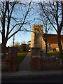 St Mary, Thatcham: church path 