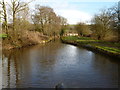 SJ9170 : Macclesfield Canal:  Site of former swing bridge by Dr Neil Clifton