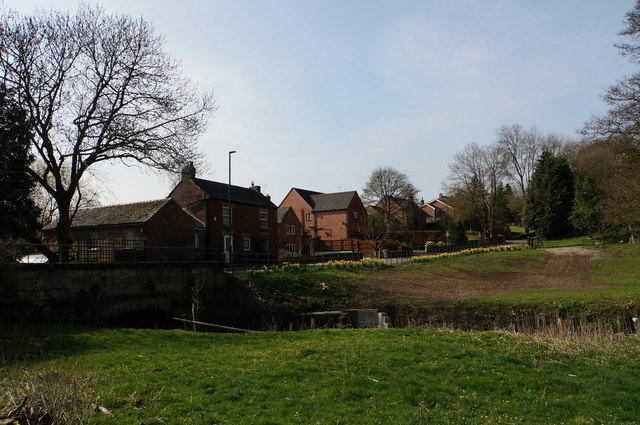 Houses on Ashbourne Road, Turnditch