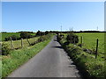 View eastwards along the southern section of Drumroe Road