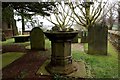 Font at All Saints Church, Daresbury. Lewis Carroll baptised here