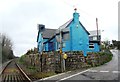 Blue House by the Level Crossing - Trencreek Road