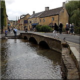 SP1620 : River Windrush in Bourton-on-the-Water by Jaggery