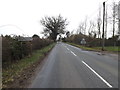 TM0668 : Entering Finningham on the B1113 Station Road by Geographer