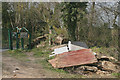 London Loop footpath at Carshalton Road north of Woodmansterne