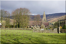 SK1285 : Holy and Undivided Trinity Church, Edale by Bill Boaden