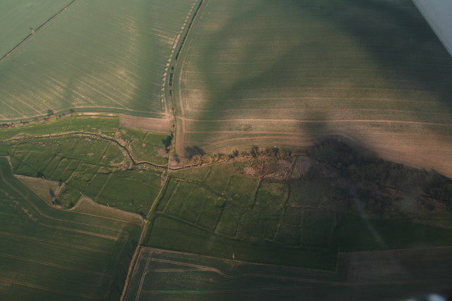 Site of the Medieval Village of South Cadeby: aerial 2015