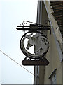 TM0669 : The White Horse Public House sign by Geographer