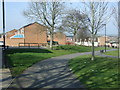 Path and housing, East Thorp