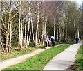 Riders on the Trans Pennine Trail