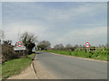 TM1837 : Woolverstone 30 MPH and village identification sign by Adrian S Pye