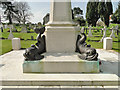 Naval War Memorial at Shotley (detail)