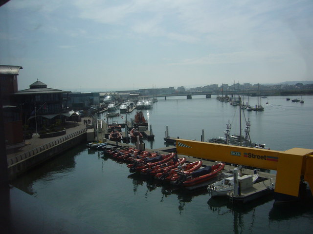 RNLI College, rear Backwater Channel view