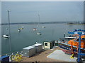 SZ0091 : Holes Bay, Poole by Jill Mcleod