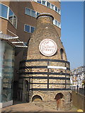 TQ2476 : Bottle Kiln at Fulham Pottery, Burlington Road by Oast House Archive