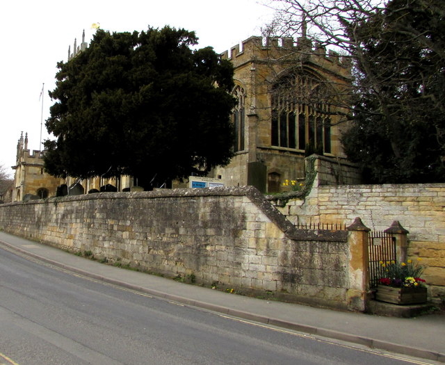 East side of St Peter's Church, Winchcombe