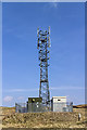 NN7867 : Telecommunications mast by William Starkey