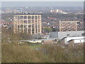 Gas holders in Hornsey from Alexandra Palace