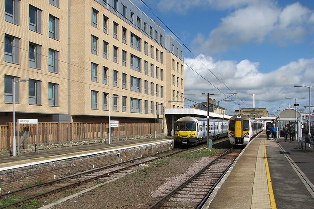 Cambridge Station: a changed view from Platform 2