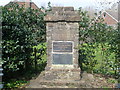 Commemorative Stone in Bethersden, Kent