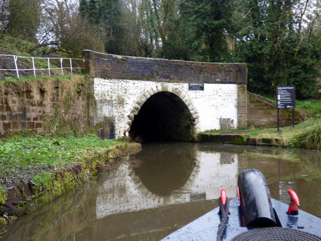 Trent And Mersey Canal: Saltersford © Dr Neil Clifton Cc-by-sa 2.0 