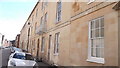 View South at houses on St John Street, Oxford