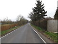 TM0263 : Bacton Road, Haughley Green by Geographer