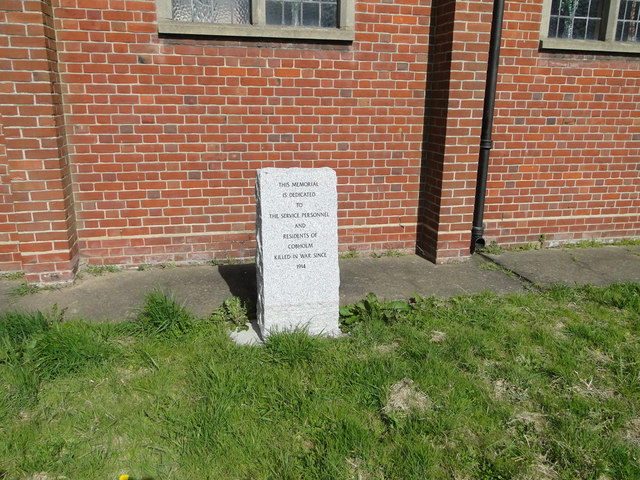 The Cobholm War Memorial