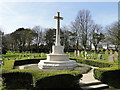 The Cross of Sacrifice in Caister-on-Sea cemetery