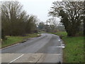 TM0262 : Bacton Road, Haughley by Geographer